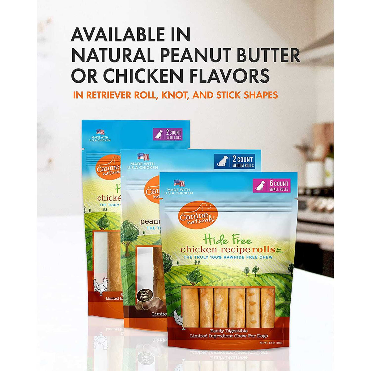 Chicken Recipe Roll Dog Chew N481903
