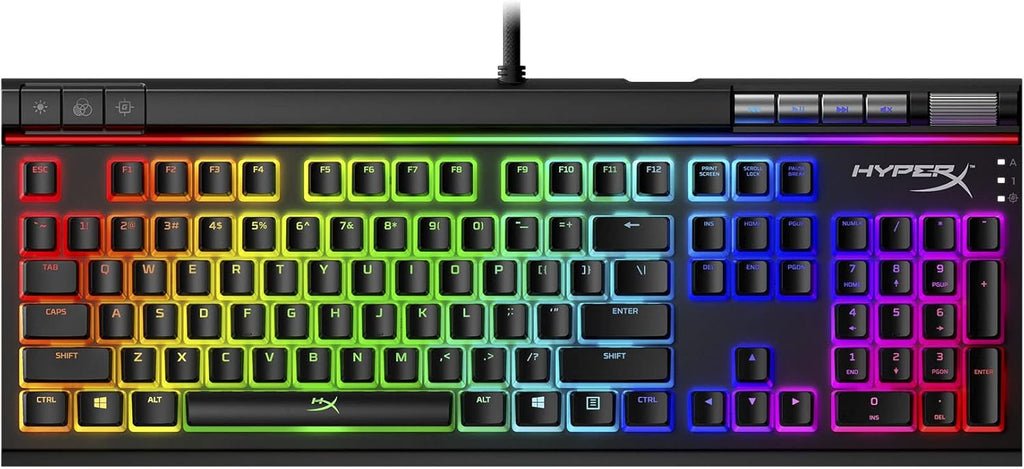 Mechanical Gaming Keyboard RGB LED Backlit Linear Switch N8574