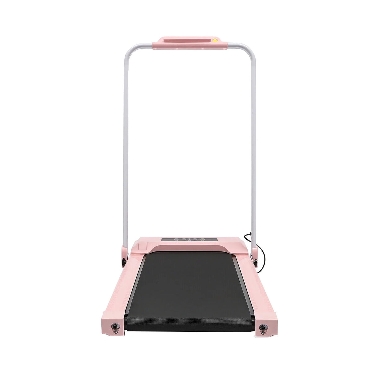 Folding Compact Treadmill 220 lbs Capacity Pink/Black K339013