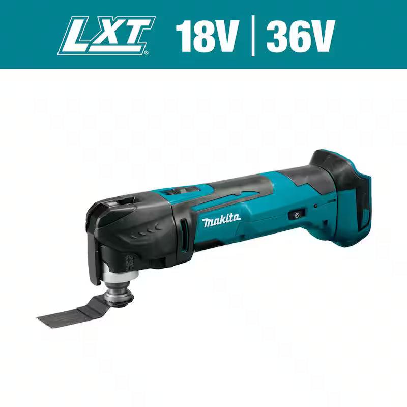 18V Cordless Variable Speed Oscillating Multi-Tool with Blade and Accessory Adapters I3732