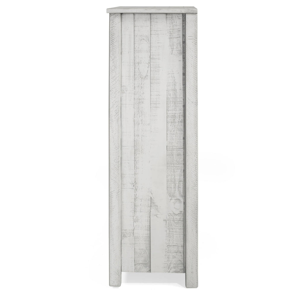 Grey Wood 3-Shelf Bookcase F945360