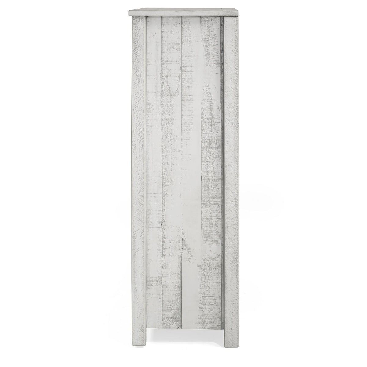 Grey Wood 3-Shelf Bookcase F945360