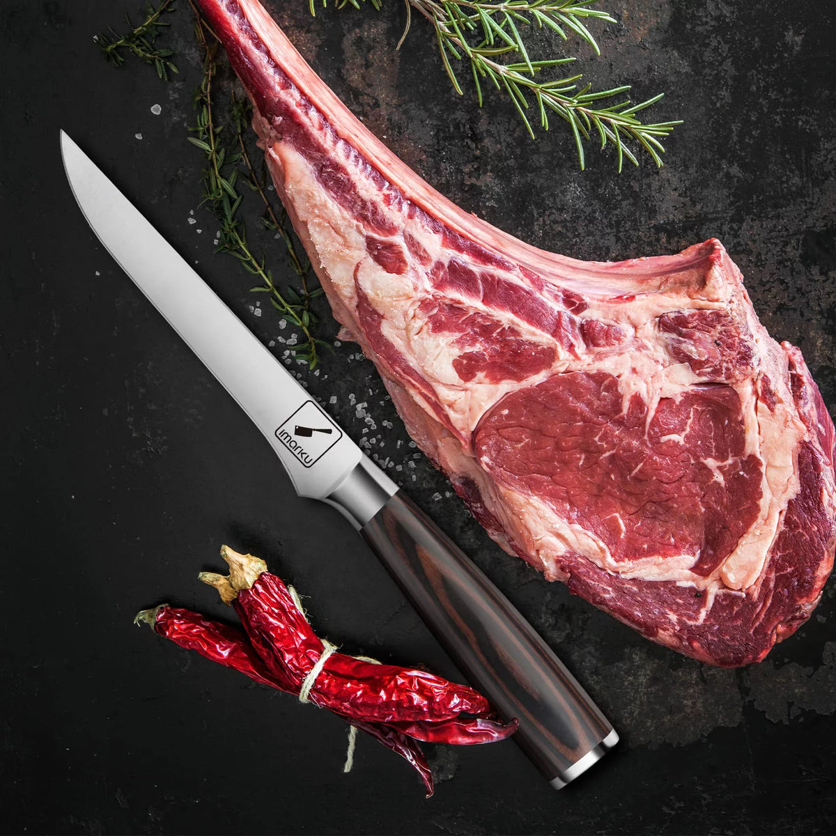 6-Inch High Carbon Stainless Steel Boning Knife F25200
