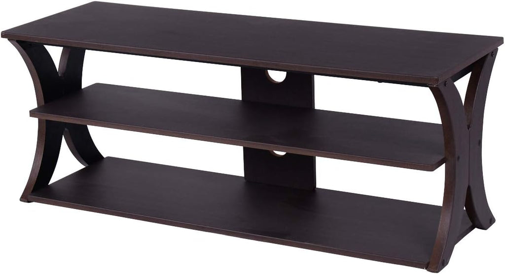 3-Tier TV Stand with Storage Shelves A8013