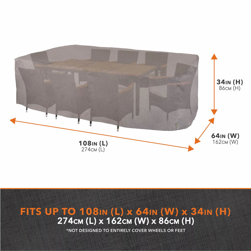 Waterproof Patio Table & Chair Set Cover T98420