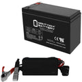 12V 8AH SLA Battery with Charger E1600