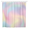 Watercolor Ombre Blue Shower Curtain 66x72 inch B749