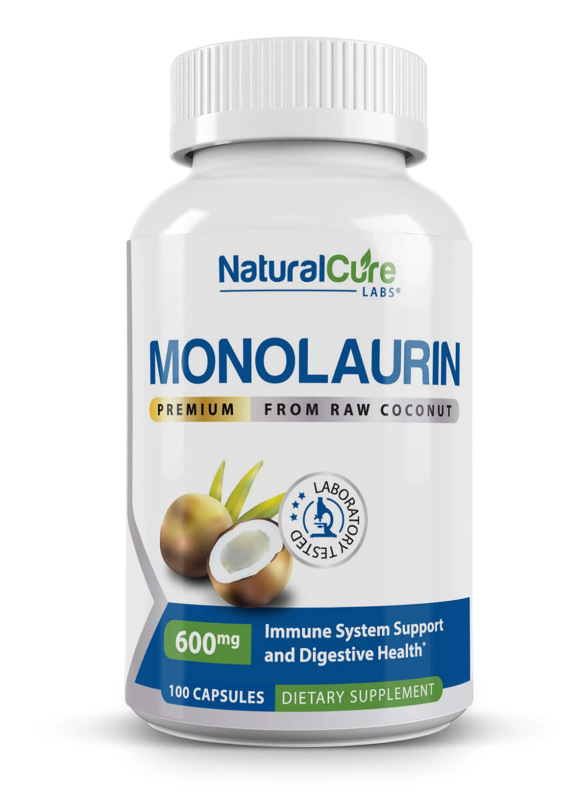 600mg 100 Capsules Monolaurin C7760
