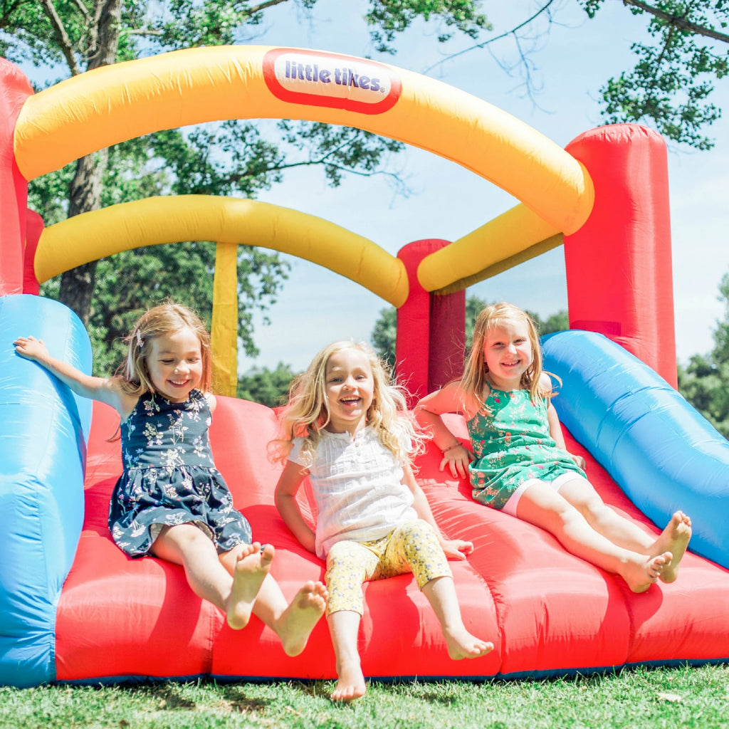 Inflatable Bounce House with Slide and Blower H580978