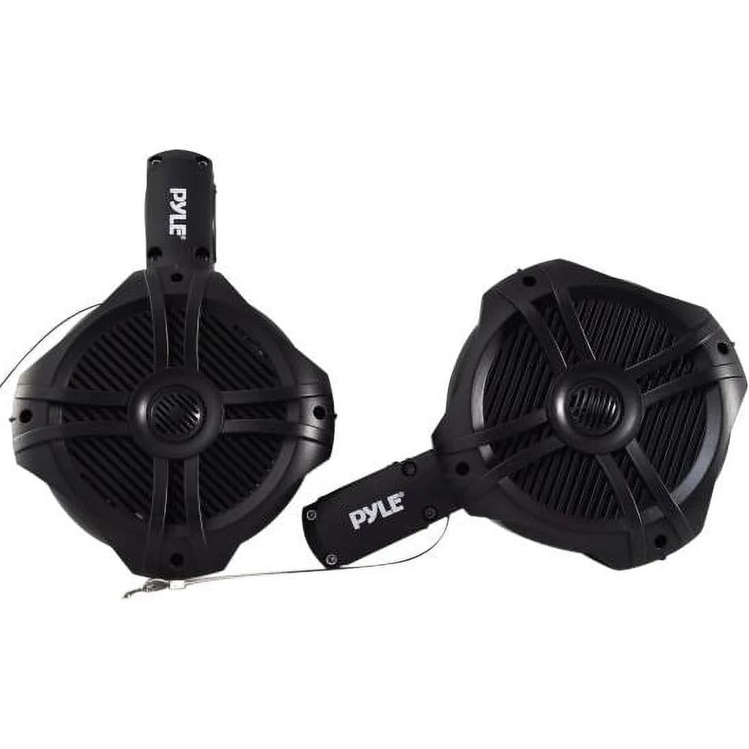 6.5 Inch 200 Watt Marine Dual Tower Wakeboard Speakers, Black B149