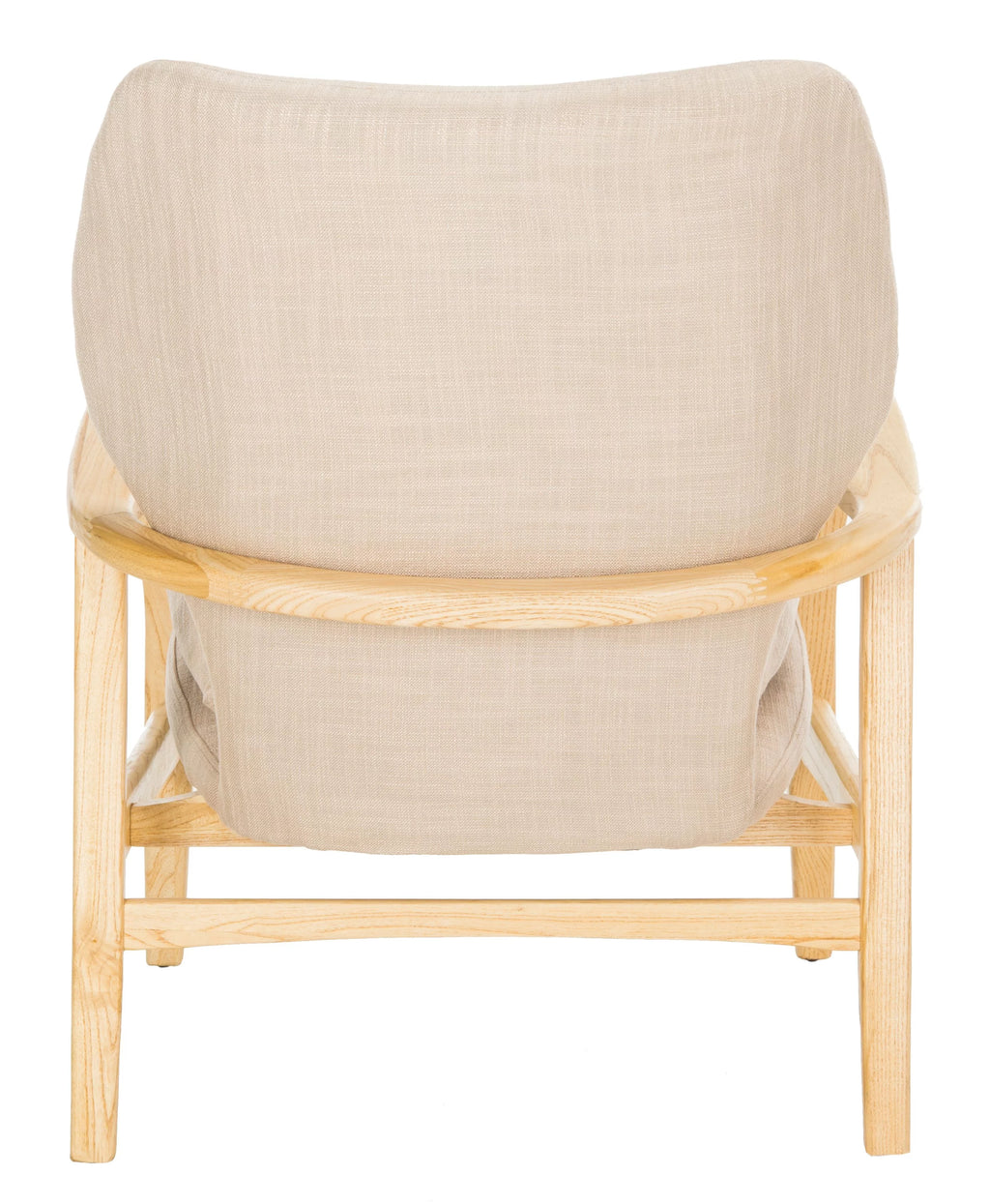Beige Natural Accent Chair with Pillow G591279