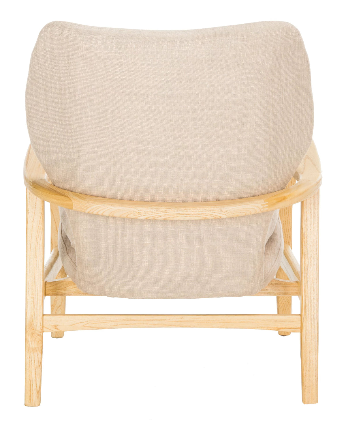 Beige Natural Accent Chair with Pillow G591279
