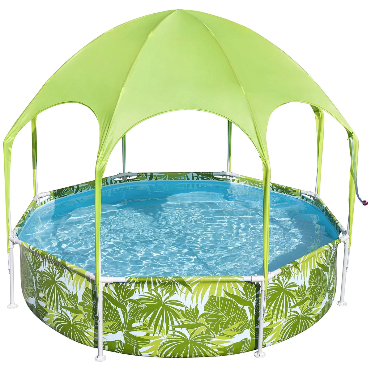 8' x 20 Play Pool with UV Safe Shade Cover Q96402