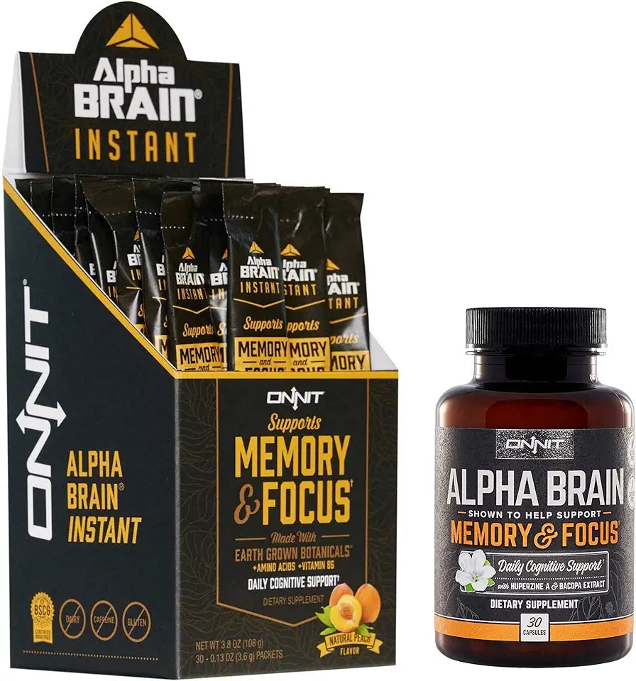 Alpha Brain Capsules 30ct D7966