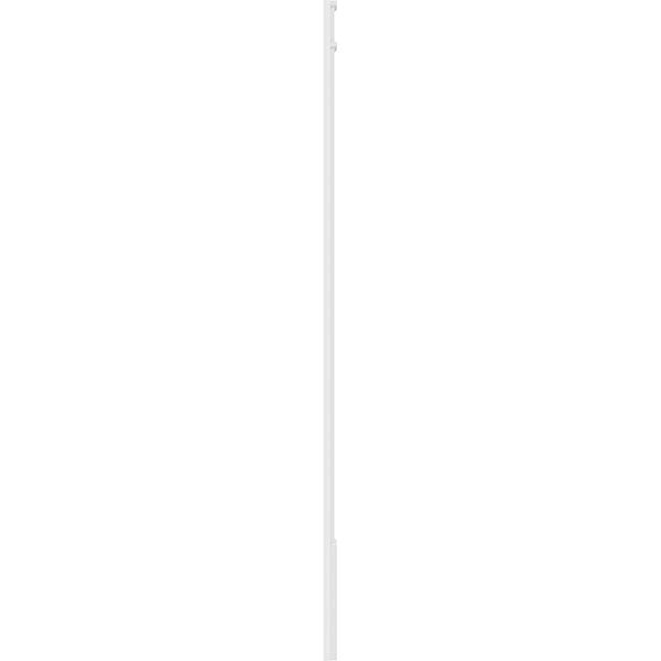 Flat Panel PVC Pilaster with Decorative Capital & Base (Pair) K6903