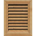 Vertical Gable Vent Unfinished Functional Rough M50555