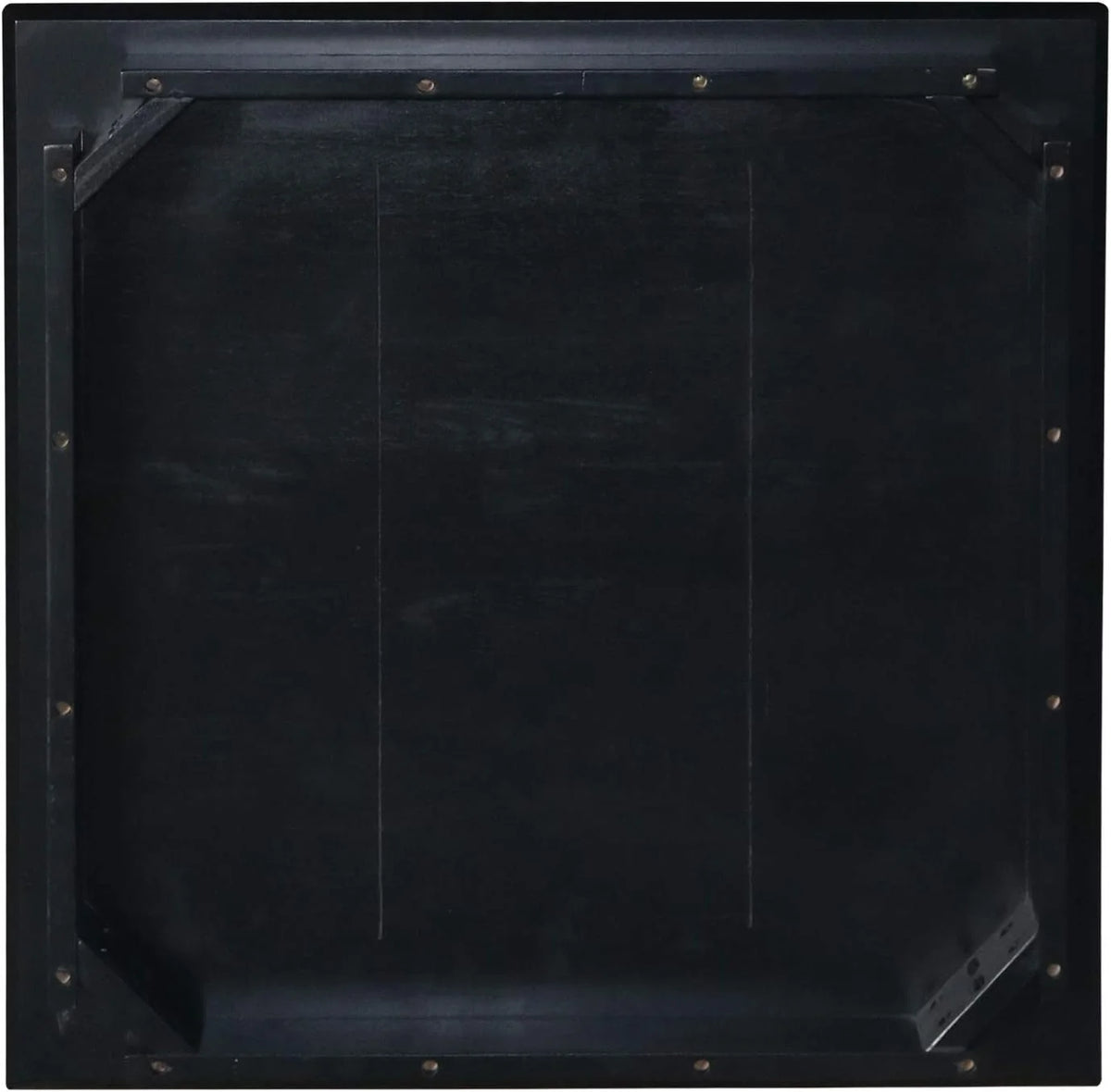 Black Solid Wood Dining Table F740845