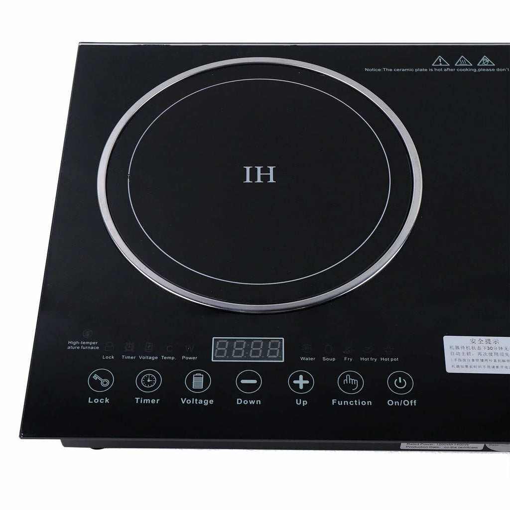 Electric Induction Cooker 2 Burners Cooktop Stove C5175