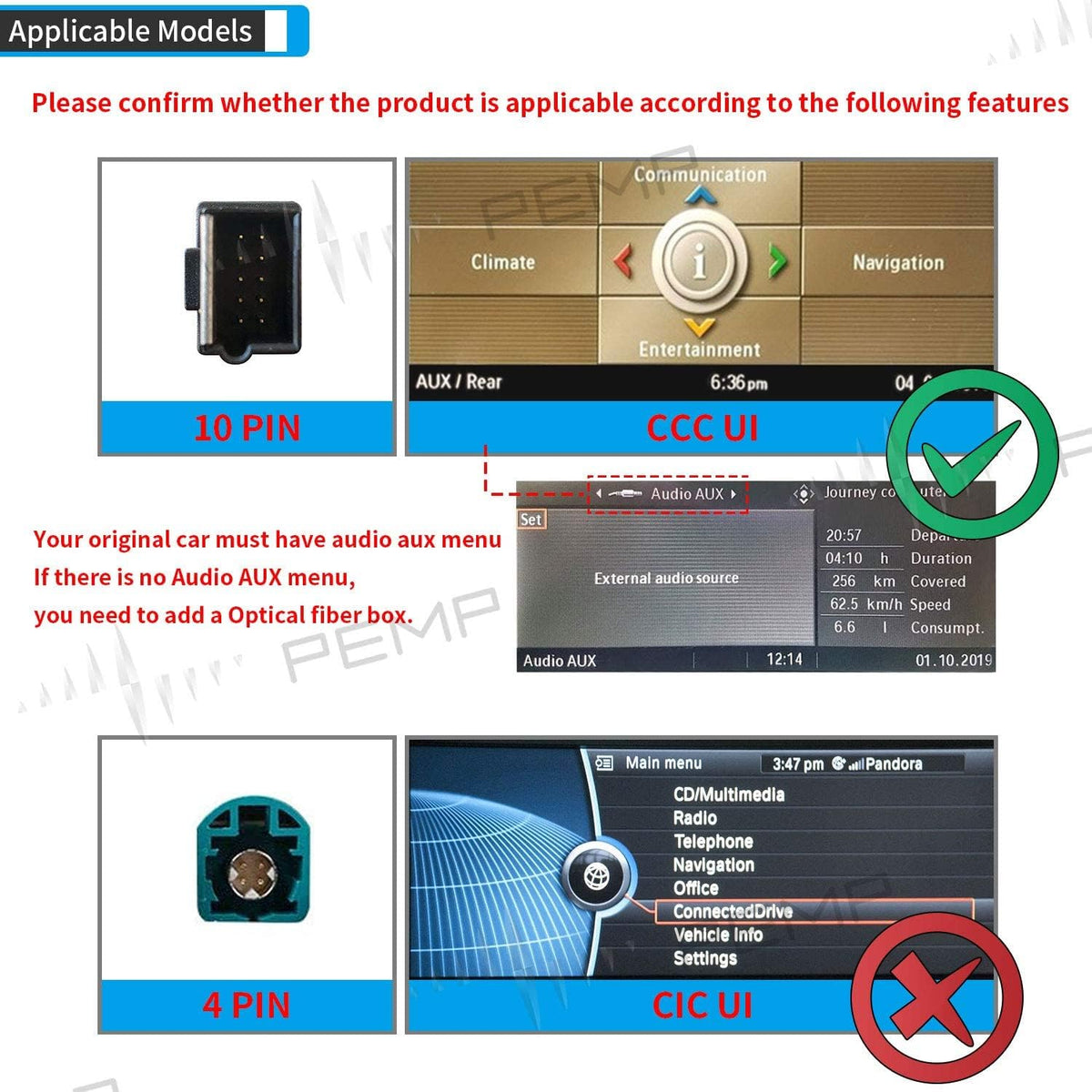 10.25 Android 10 Carplay Car Screen J611096