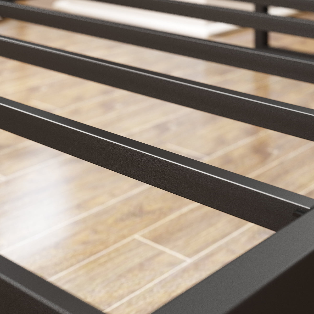 12" Metal Platform Bed Frame, Twin N501