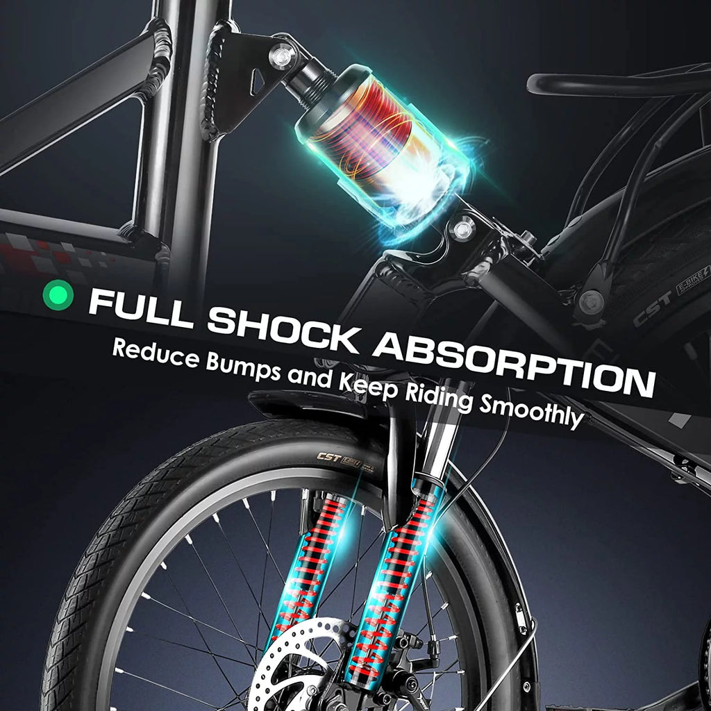 Folding Electric Bike 500W 20MPH L93920