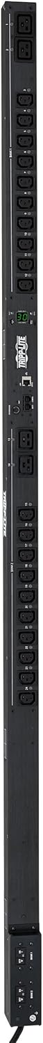 Metered PDU, 30A, 48 Outlets, 208/240V, 0U Vertical Rack-Mount Power V8330