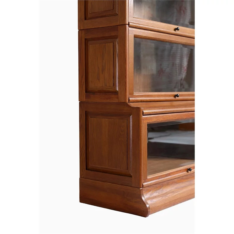 5-Stack Wood Barrister Bookcase in Cherry G3588