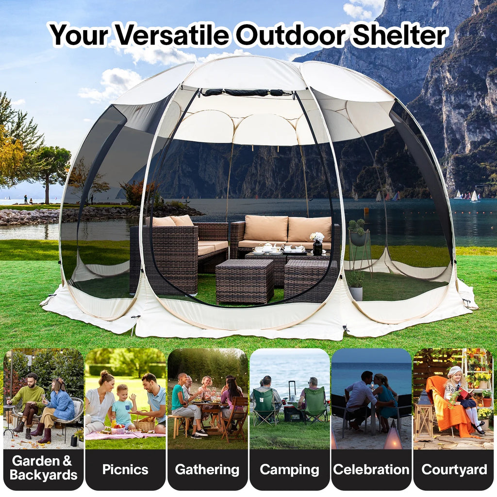 Pop Up Screen House Tent 6'X6' I4623