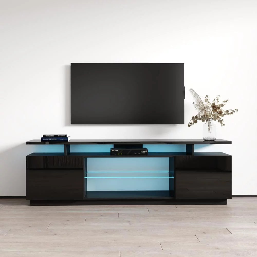 White Modern TV Stand H5429