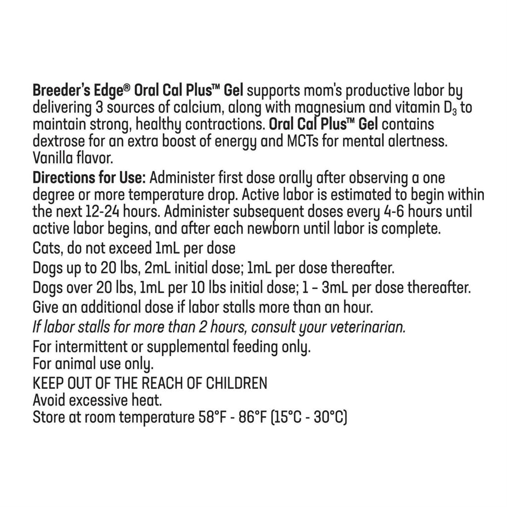 Oral Cal Plus Pet Supplies M53500