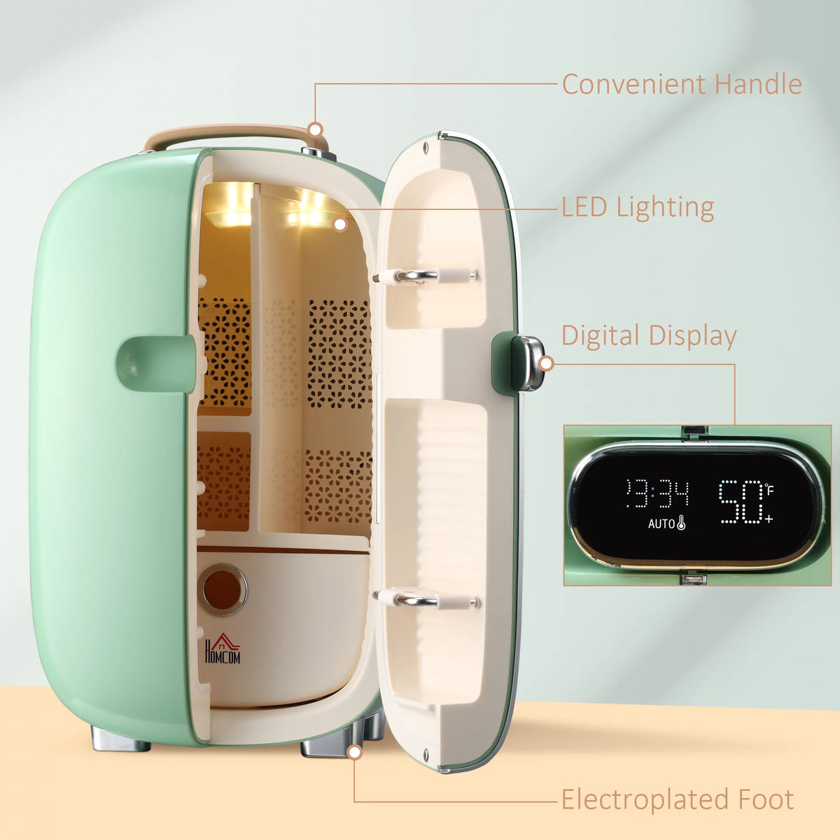 Portable Beauty Fridge with LED Lighting X2795