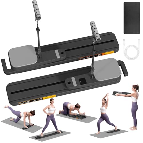 Pilates Reformer Machine with Resistance Bands and Balance Board L4250