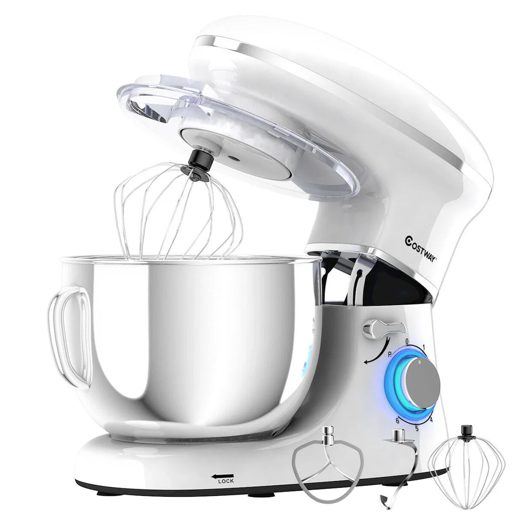 Tilt-Head Stand Mixer 7.5 Qt 6 Speed 660W Red G40274