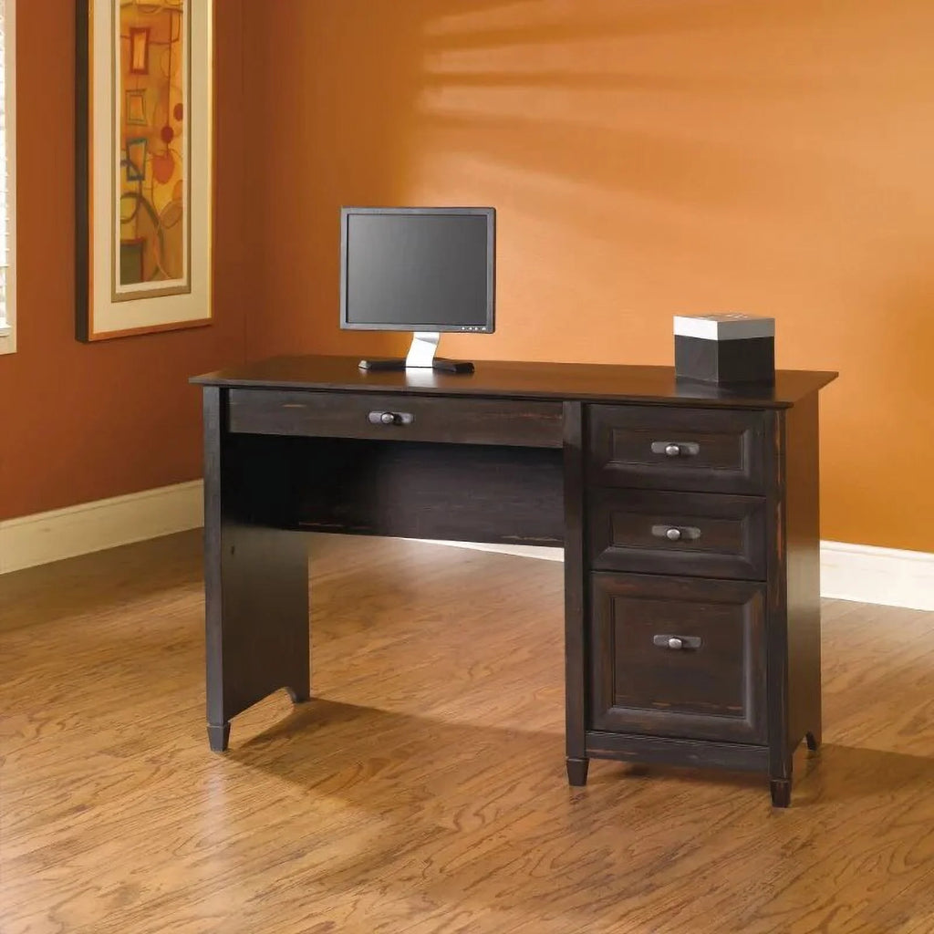 Antiqued Black Paint Finish Computer Desk O3938