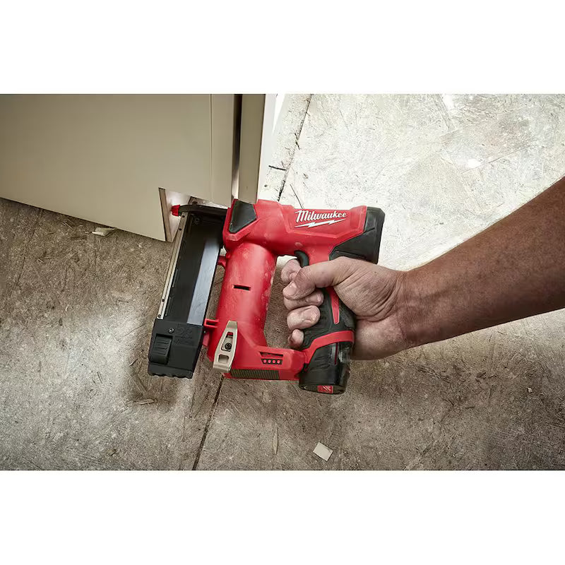 12-Volt 23-Gauge Cordless Pin Nailer with 6.0Ah and 3.0Ah Battery Packs Y150926