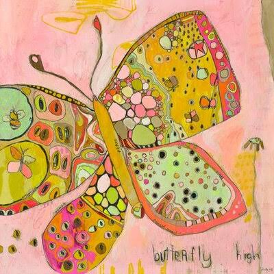 Butterfly Canvas Art O194