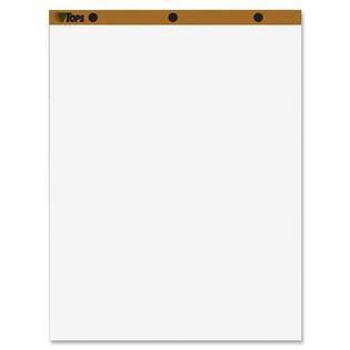 Plain Paper Easel Pad 50 Sheets 27 x 34 White P383539