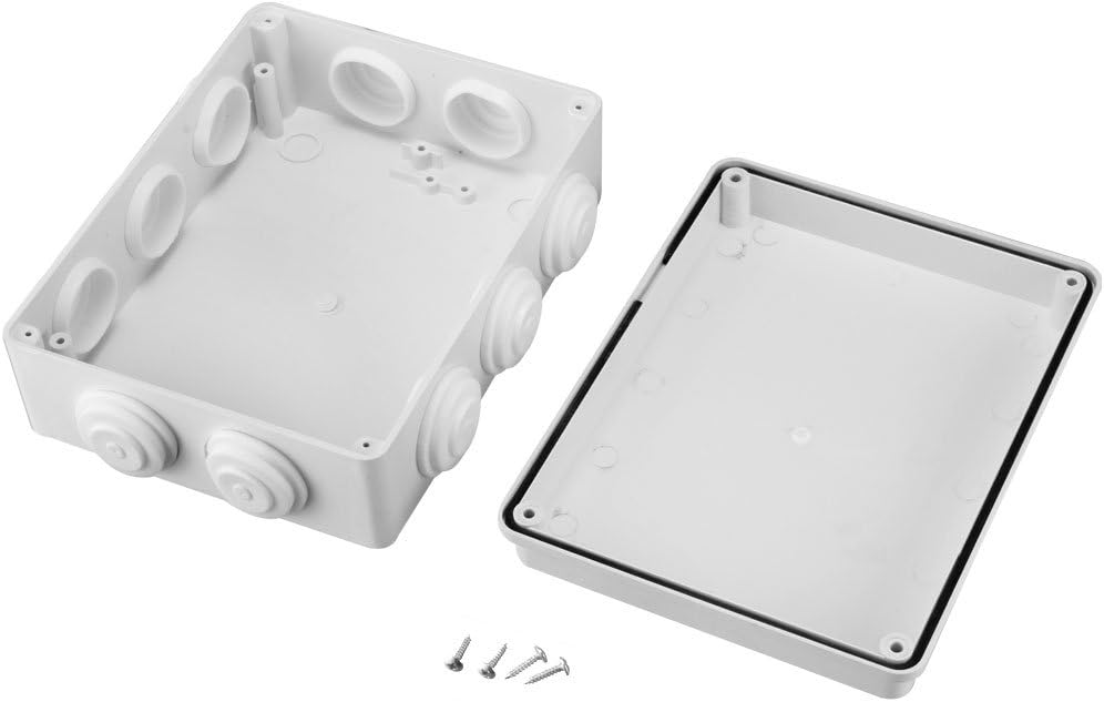 White IP65 ABS Plastic Junction Box C91812