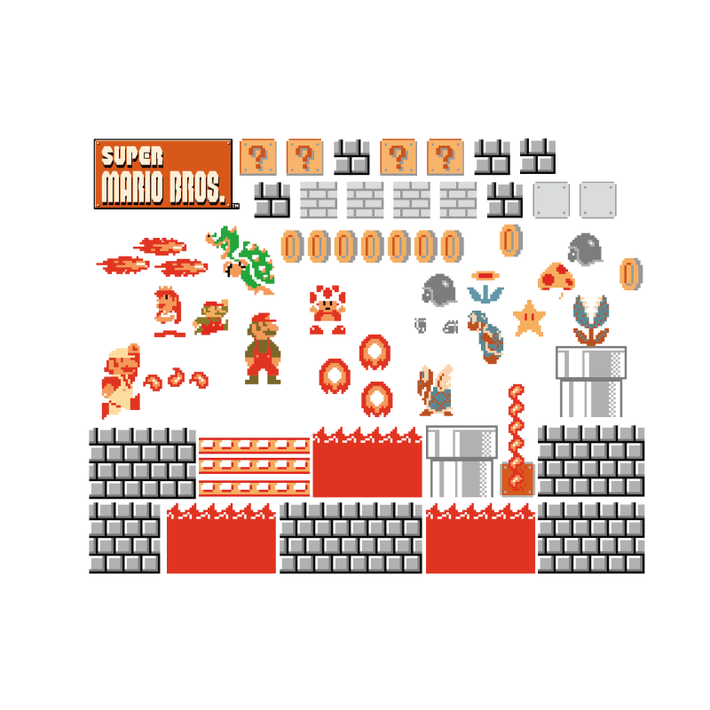 Super Mario Wall Decal K756518