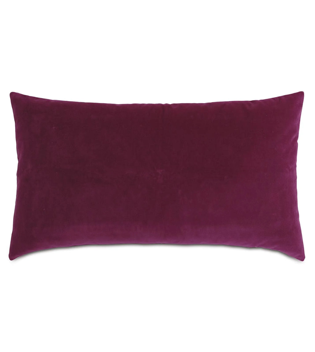 Plush Raspberry King Sham 21x37 I31231
