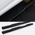Black 4 Oval Side Step Nerf Bars Crew Cab P8227