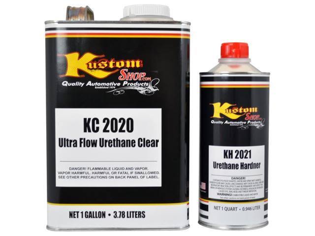 Red Gallon Urethane Basecoat Clearcoat Car Paint Kit U1995