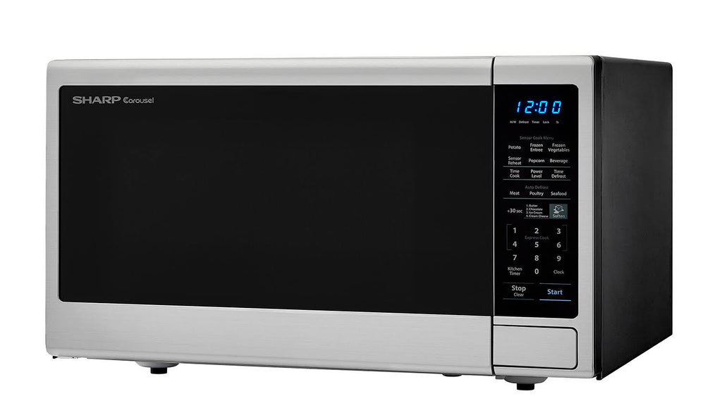 1000W Black Carousel Countertop Microwave Z643