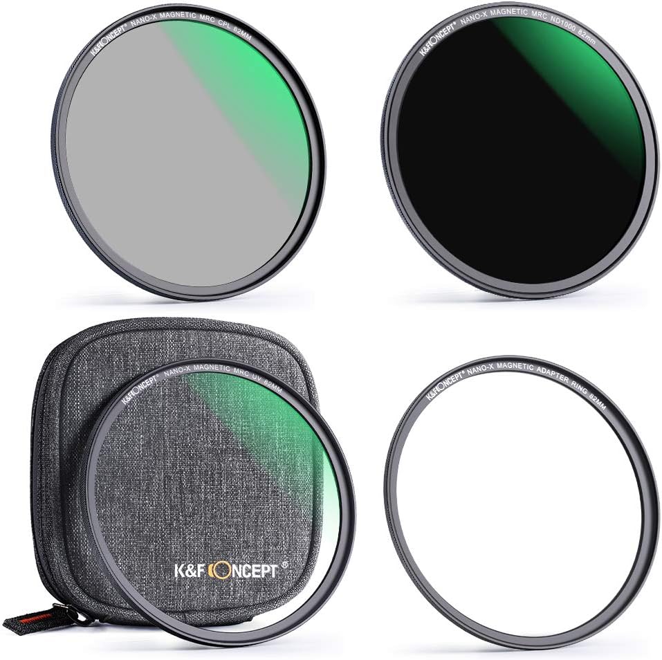 62mm Magnetic Lens Filter Kit with 4 in 1 Filter Pouch N540353