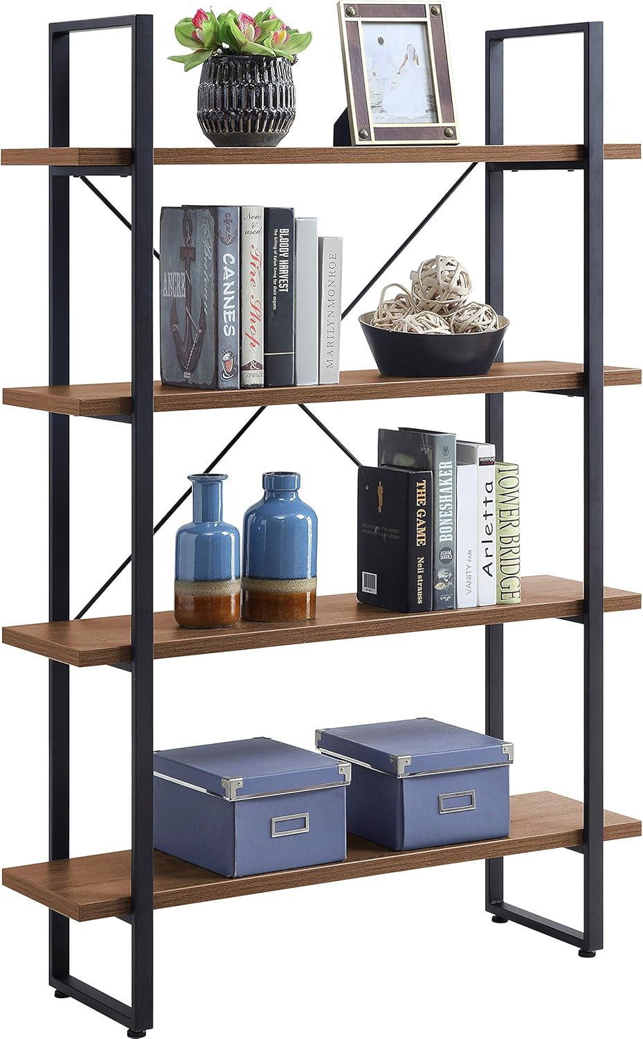Walnut Bookcase F896