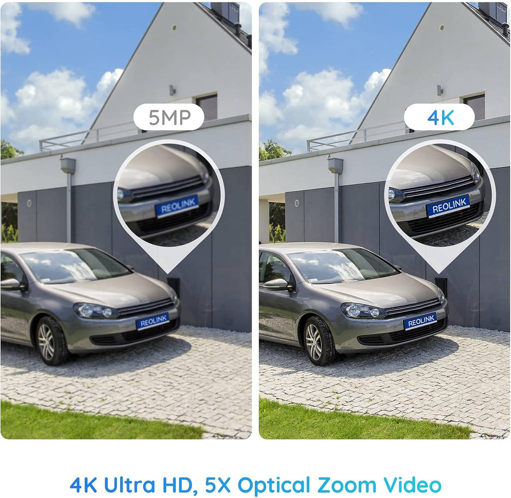 4K PoE Outdoor Security IP Camera with 5X Optical Zoom S50781