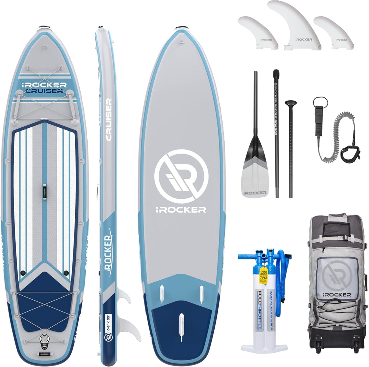 Inflatable Stand Up Paddle Board 10'6 Long 33 Wide 6 Thick G692072