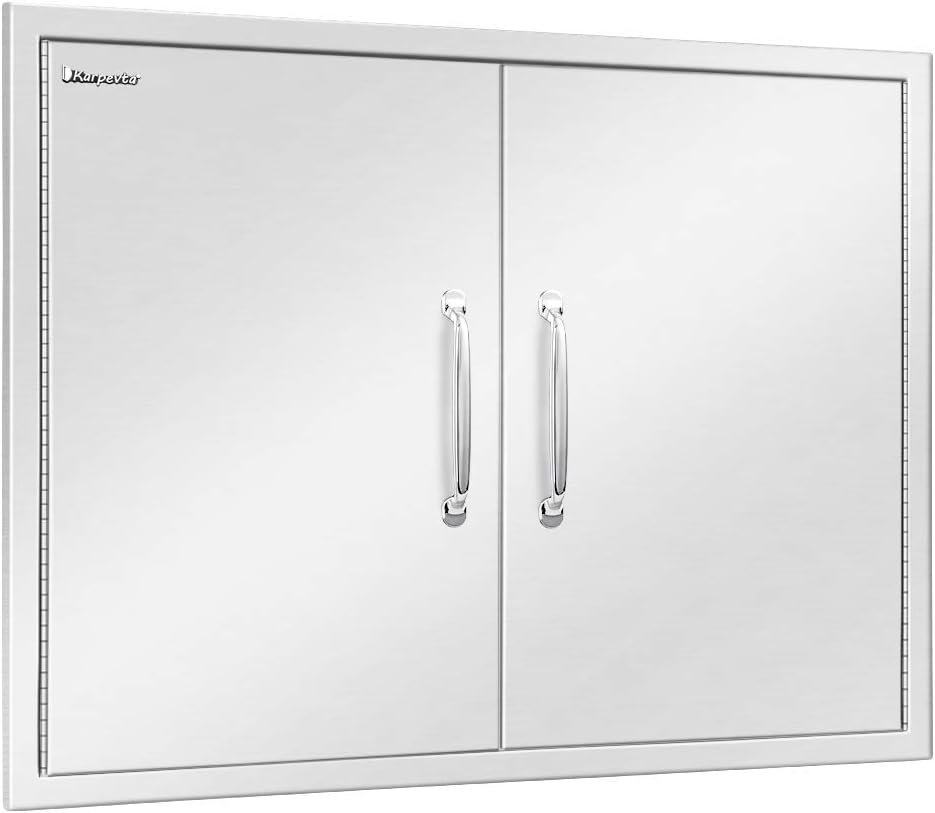 42 W X 21 H Stainless Steel Double Access Door Q82553