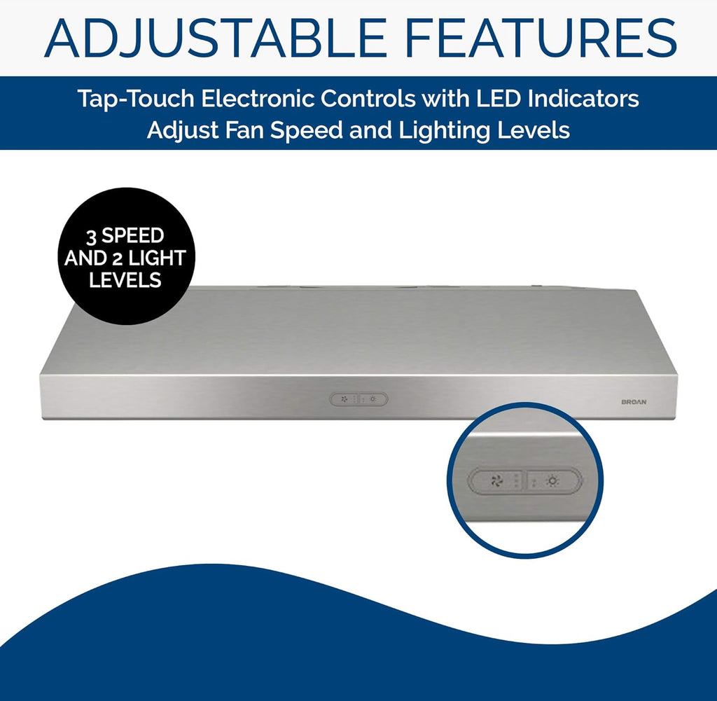 Stainless Steel Range Hood with Light V67767