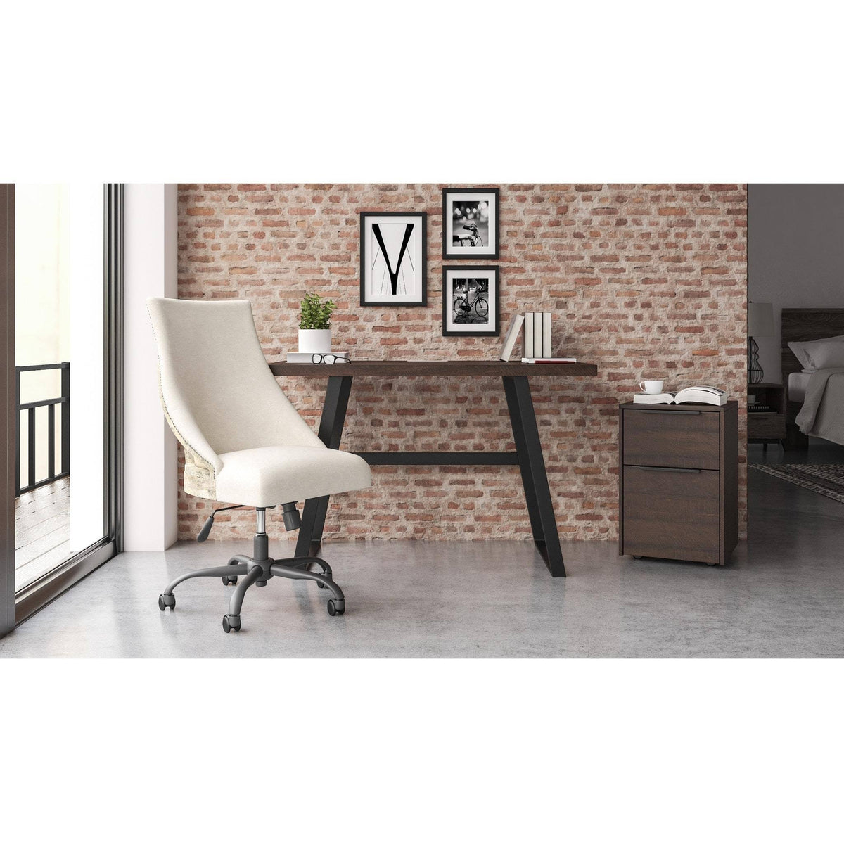 Warm Brown File Cabinet I995165